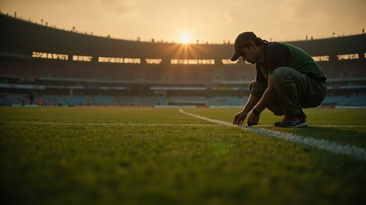 Chennai Super Kings bowling unit during a practice session