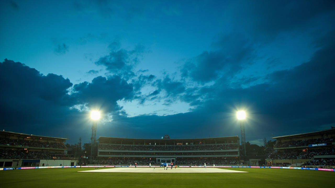 Gujarat Titans bowling unit during a practice session
